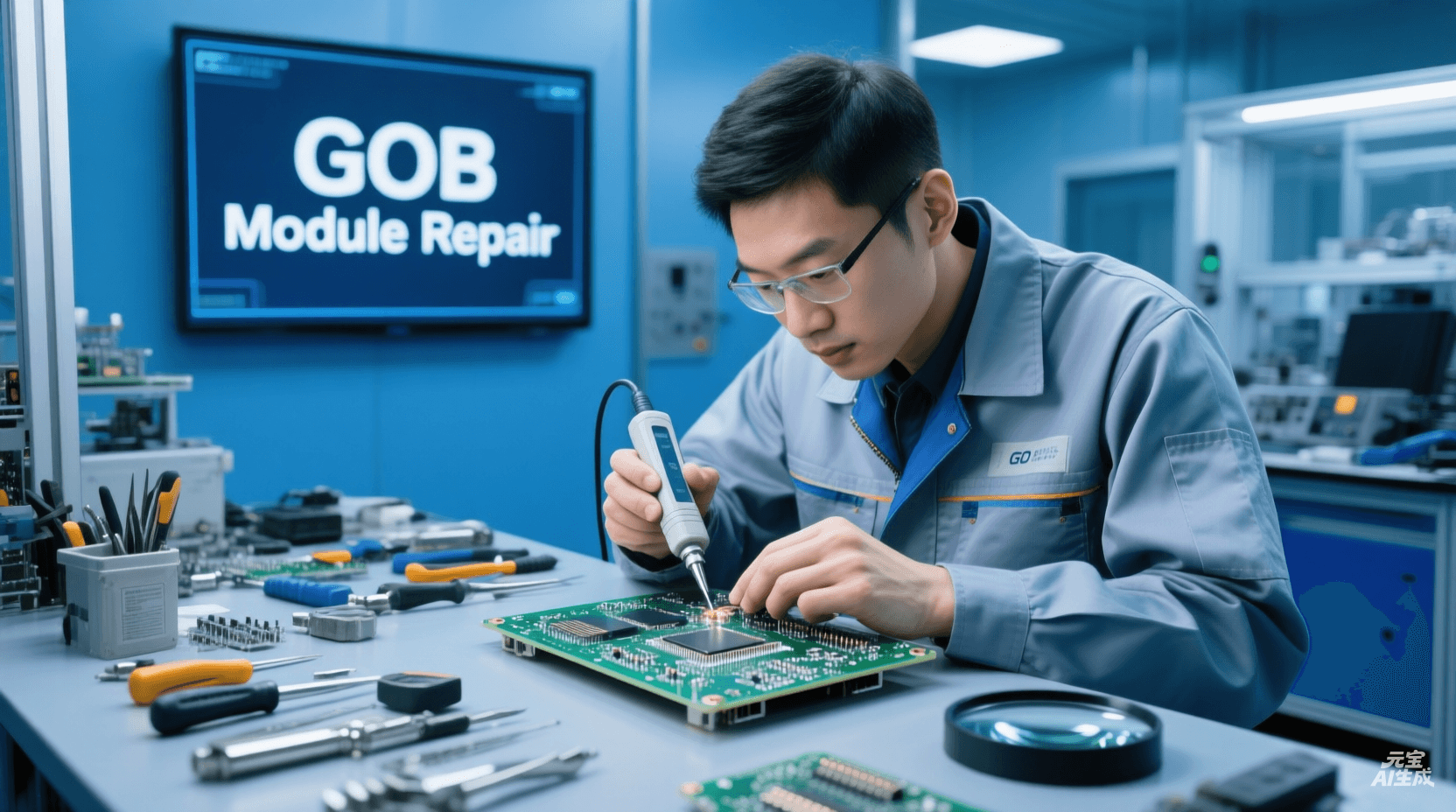 How to Repair a GOB LED Module | Glue-on-Board Repair Guide