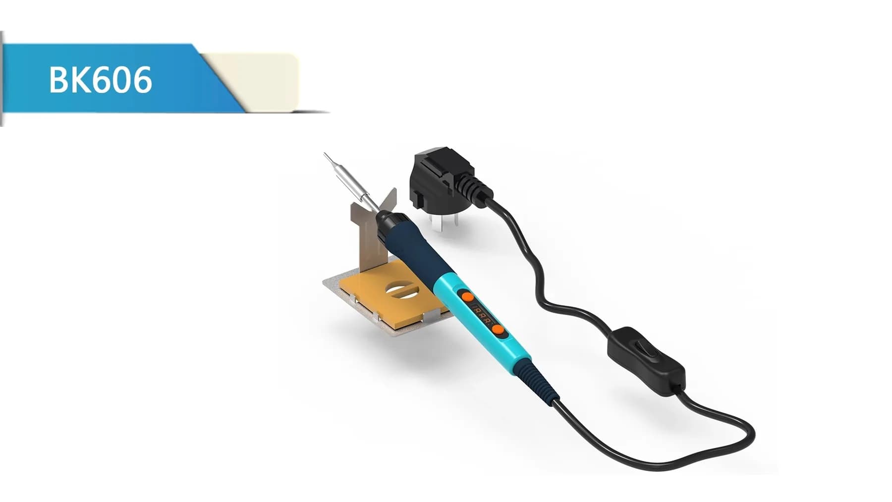 BK606 Handheld Wide-Voltage Soldering Iron 2