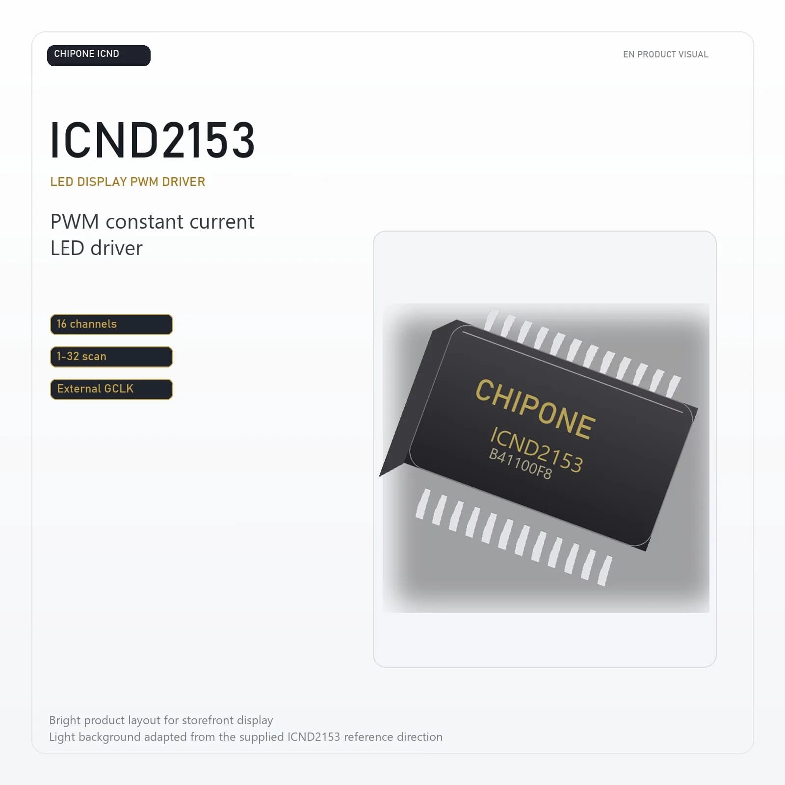 Chipone LED Display Driver ICs 3