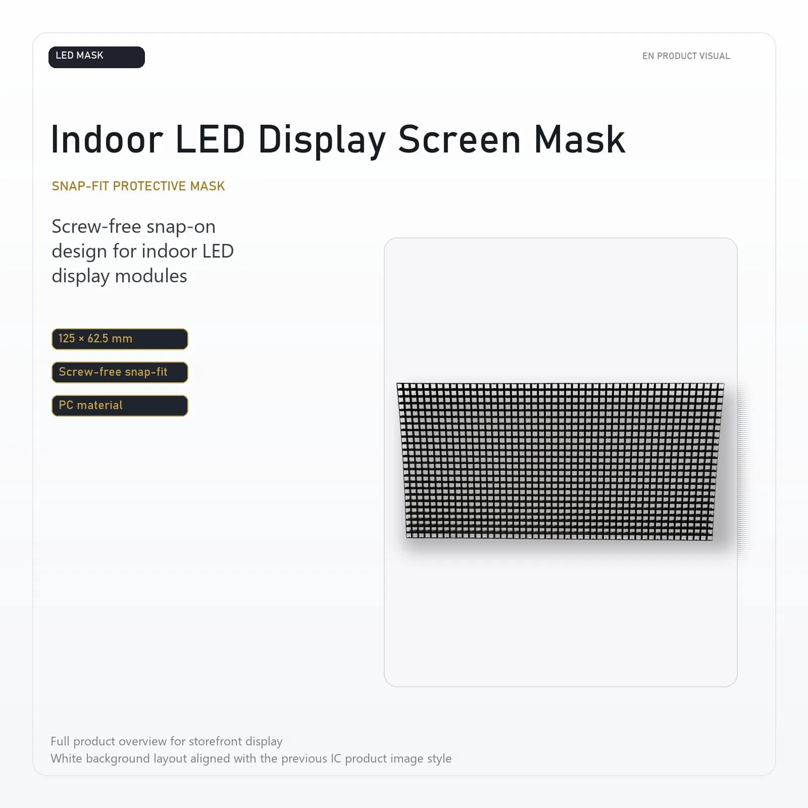 Indoor LED Display Module Masks 3