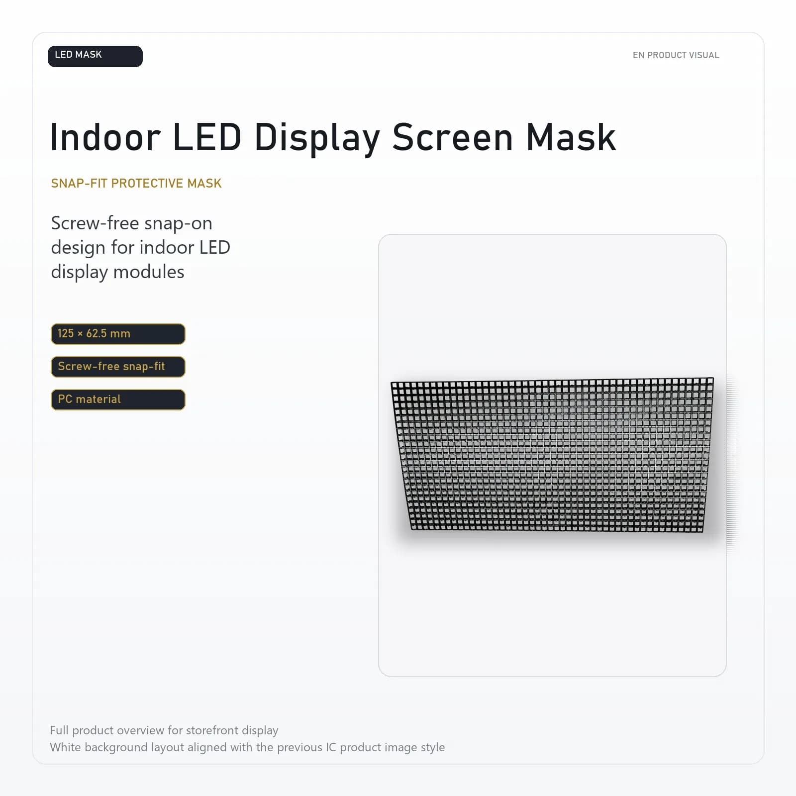 Indoor LED Display Module Masks 4