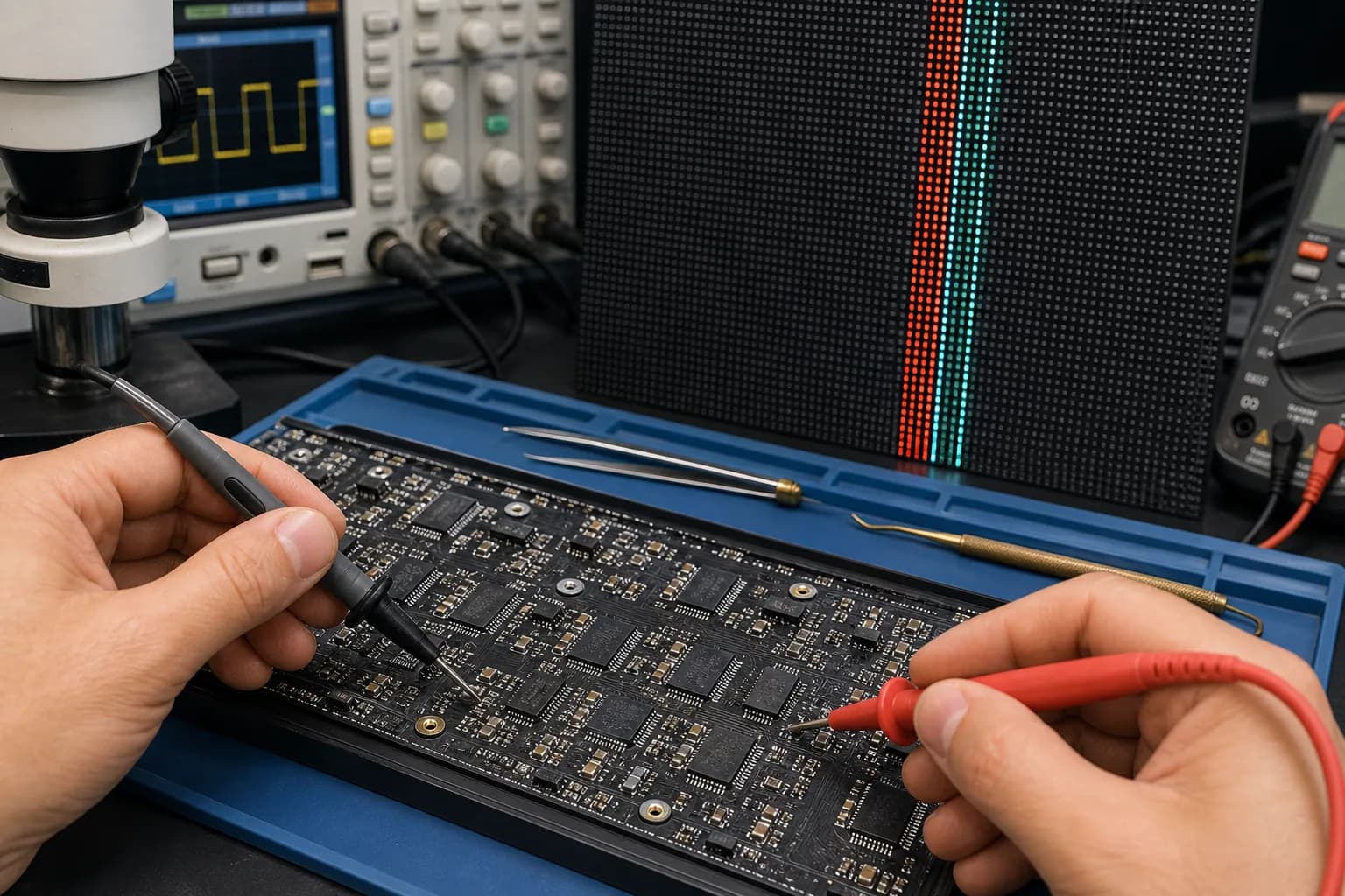 LED Display Driver IC Failure Symptoms
