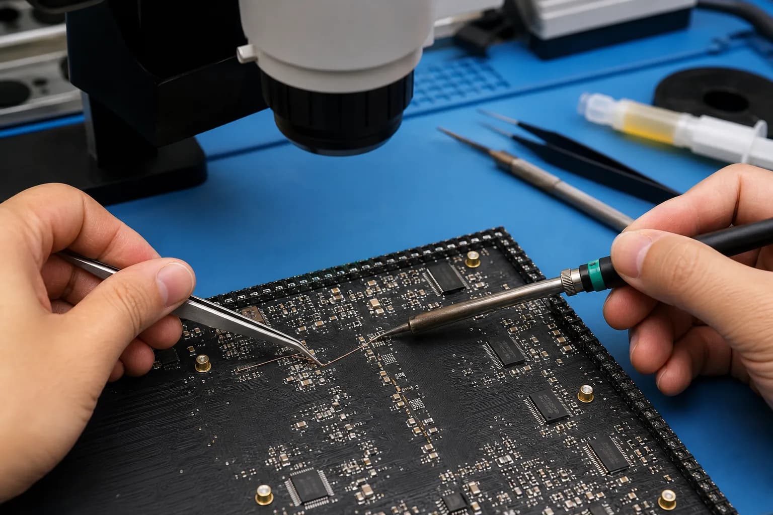 LED Module PCB Pad Repair Guide