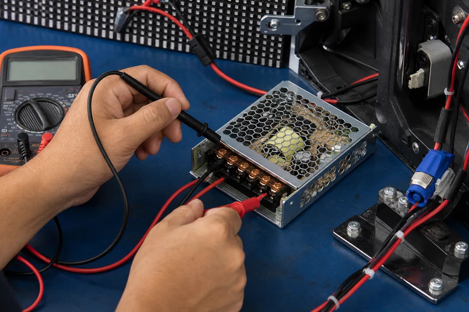 LED Screen Power Supply Failure Diagnosis