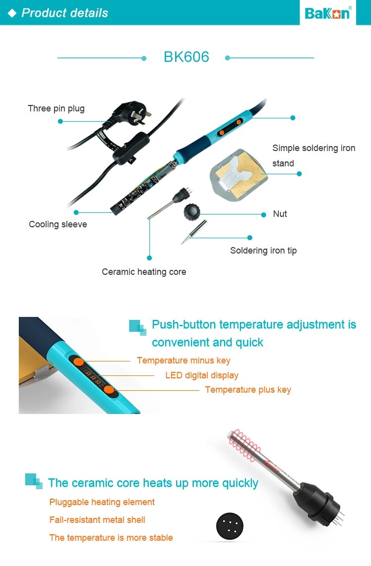 BK606 Handheld Wide-Voltage Soldering 3