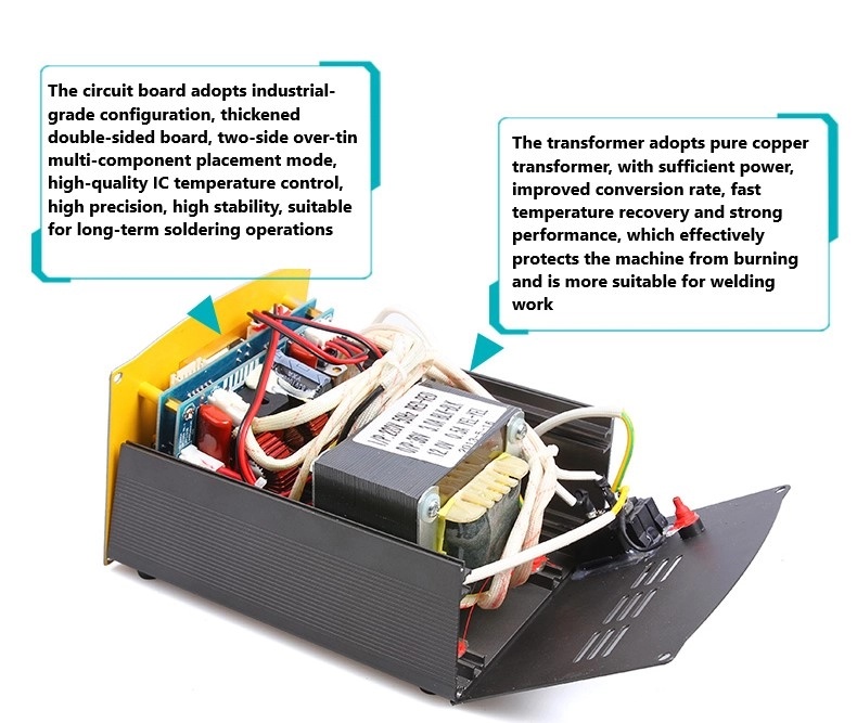 BK2000A Eddy current heating intelligent lead-free soldering station 4