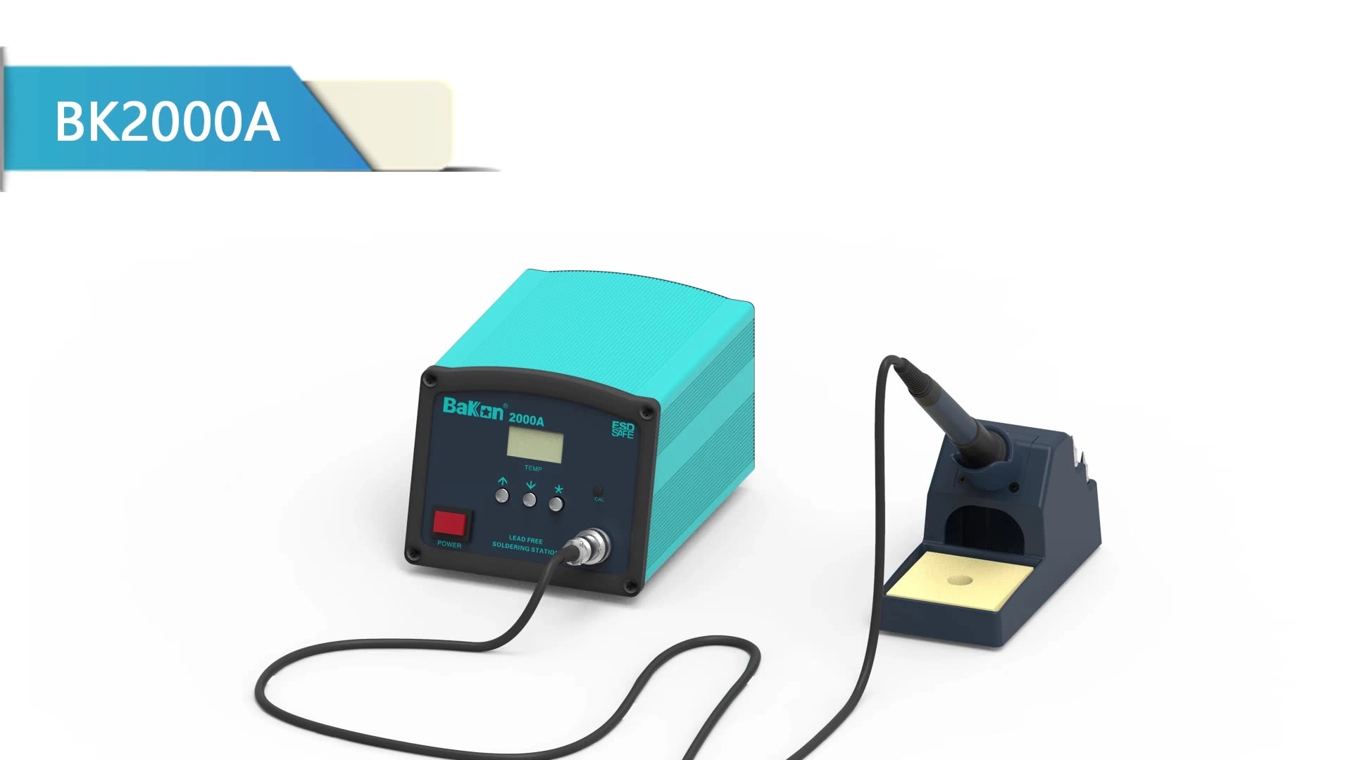 BK2000A Eddy current heating intelligent lead-free soldering station 6