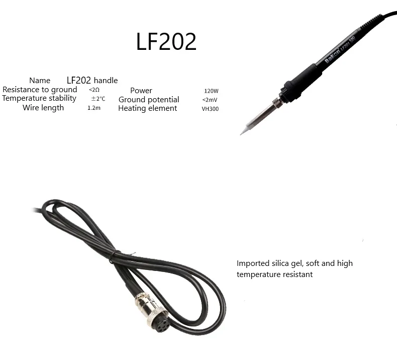 BK LF202 soldering station handle for BK2000A 1
