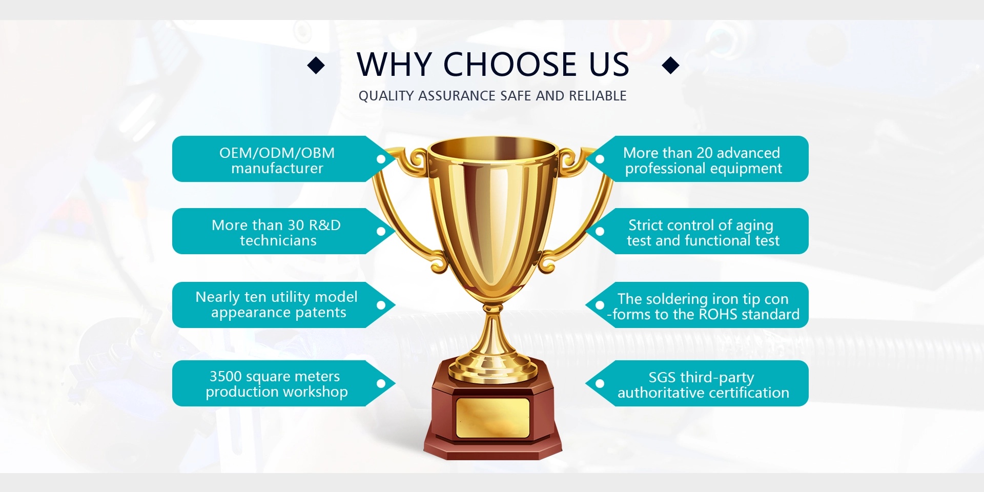 BK LF202 soldering station handle for BK2000A 3