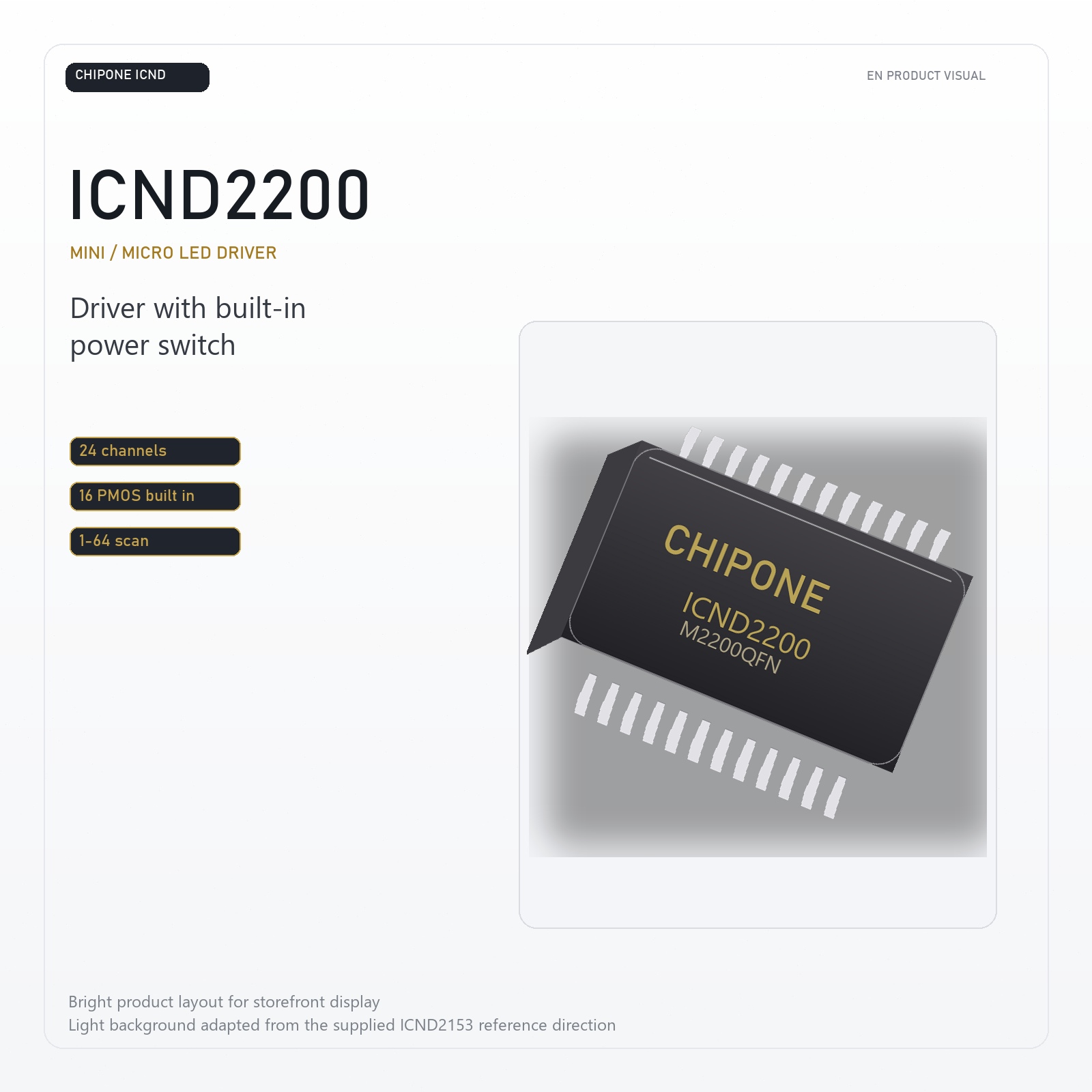 Chipone LED Screen Drive IC 4