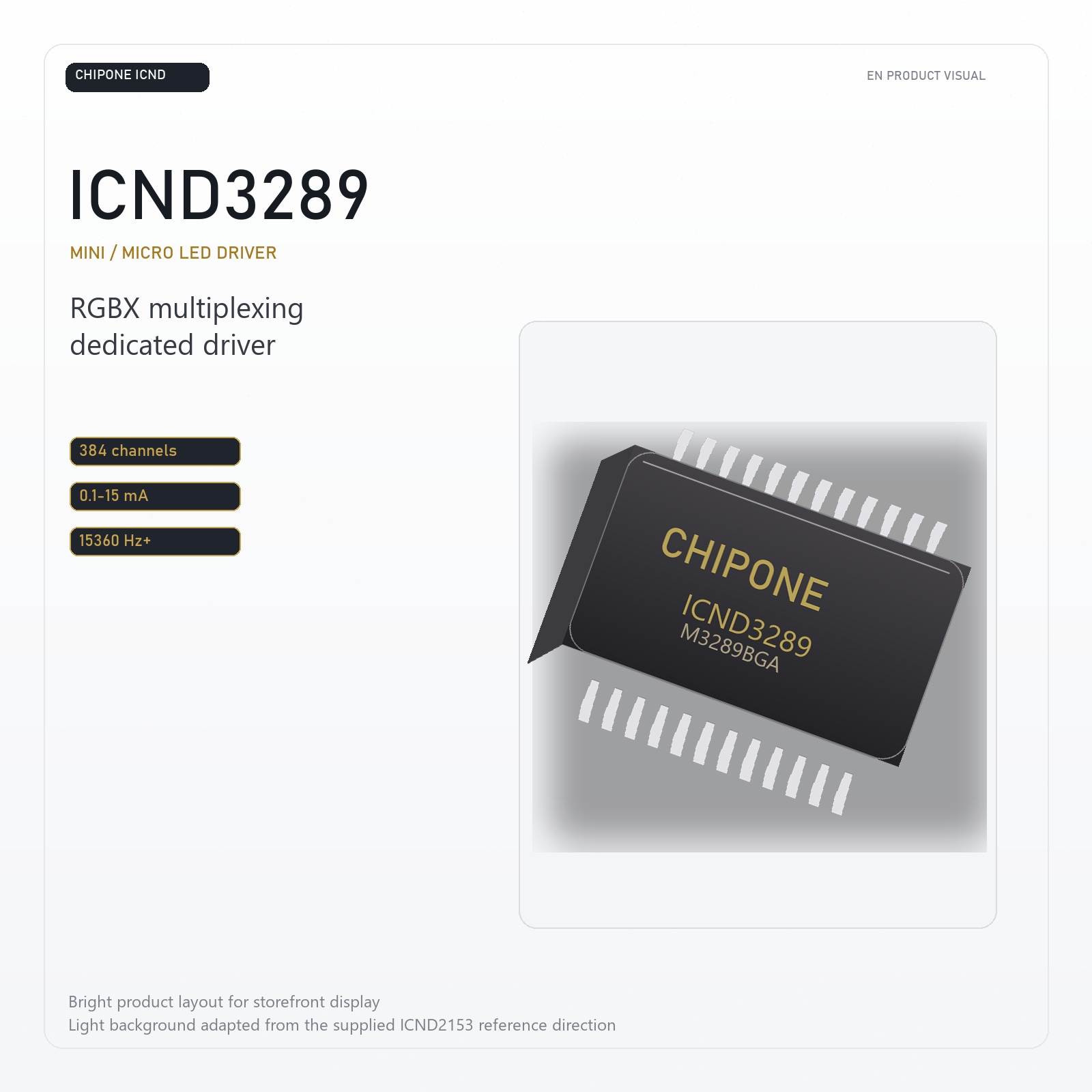 Chipone LED Screen Drive IC 5