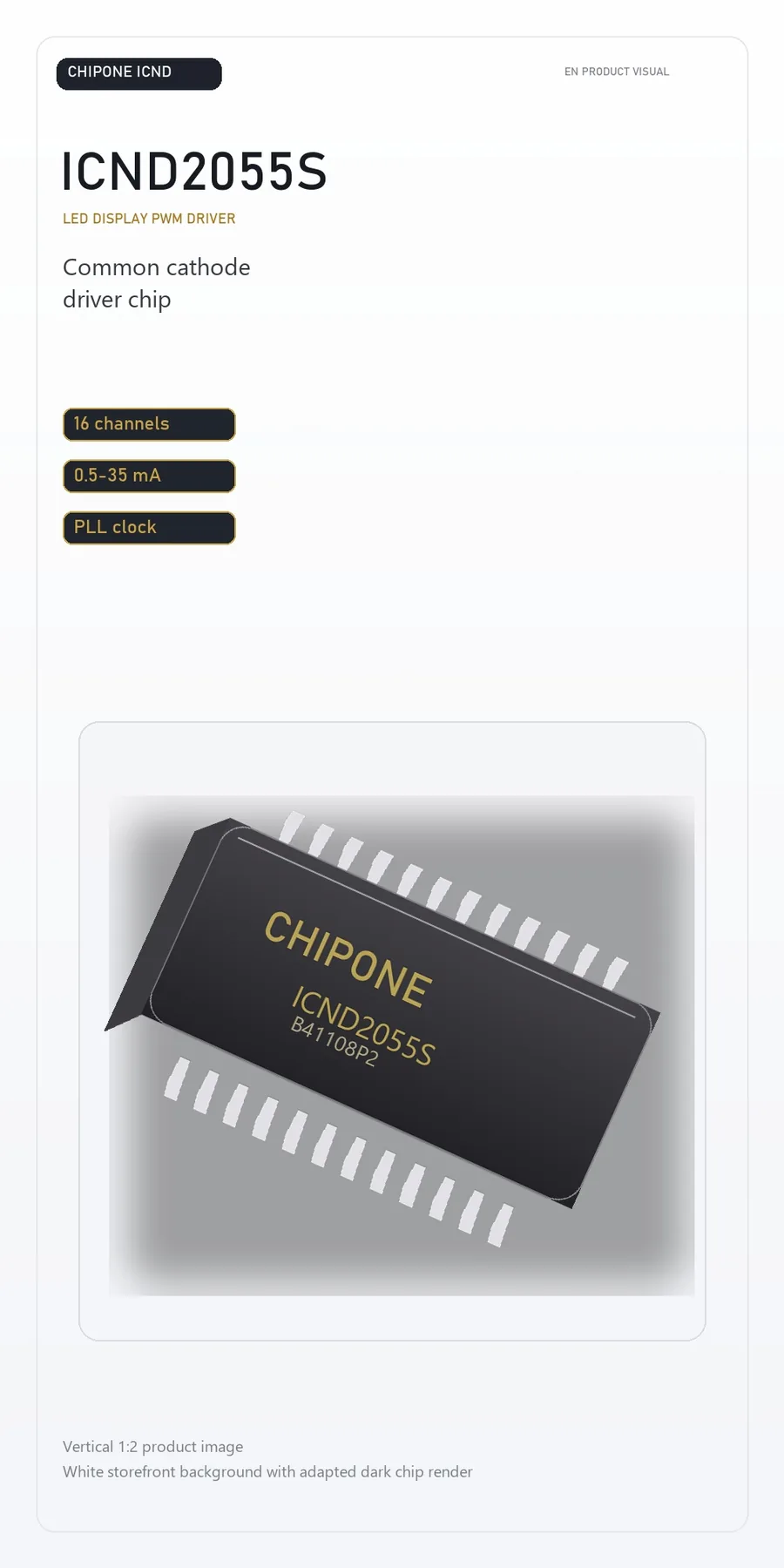 Chipone LED Screen Drive IC 2