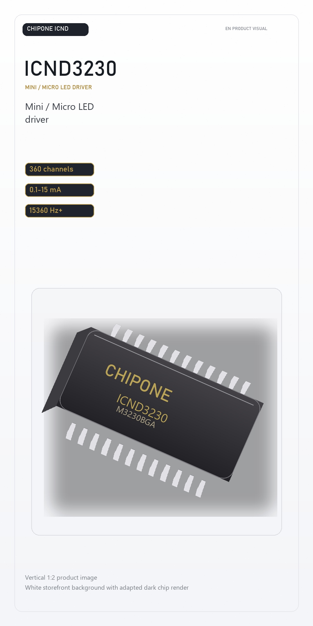 Chipone LED Screen Drive IC 9