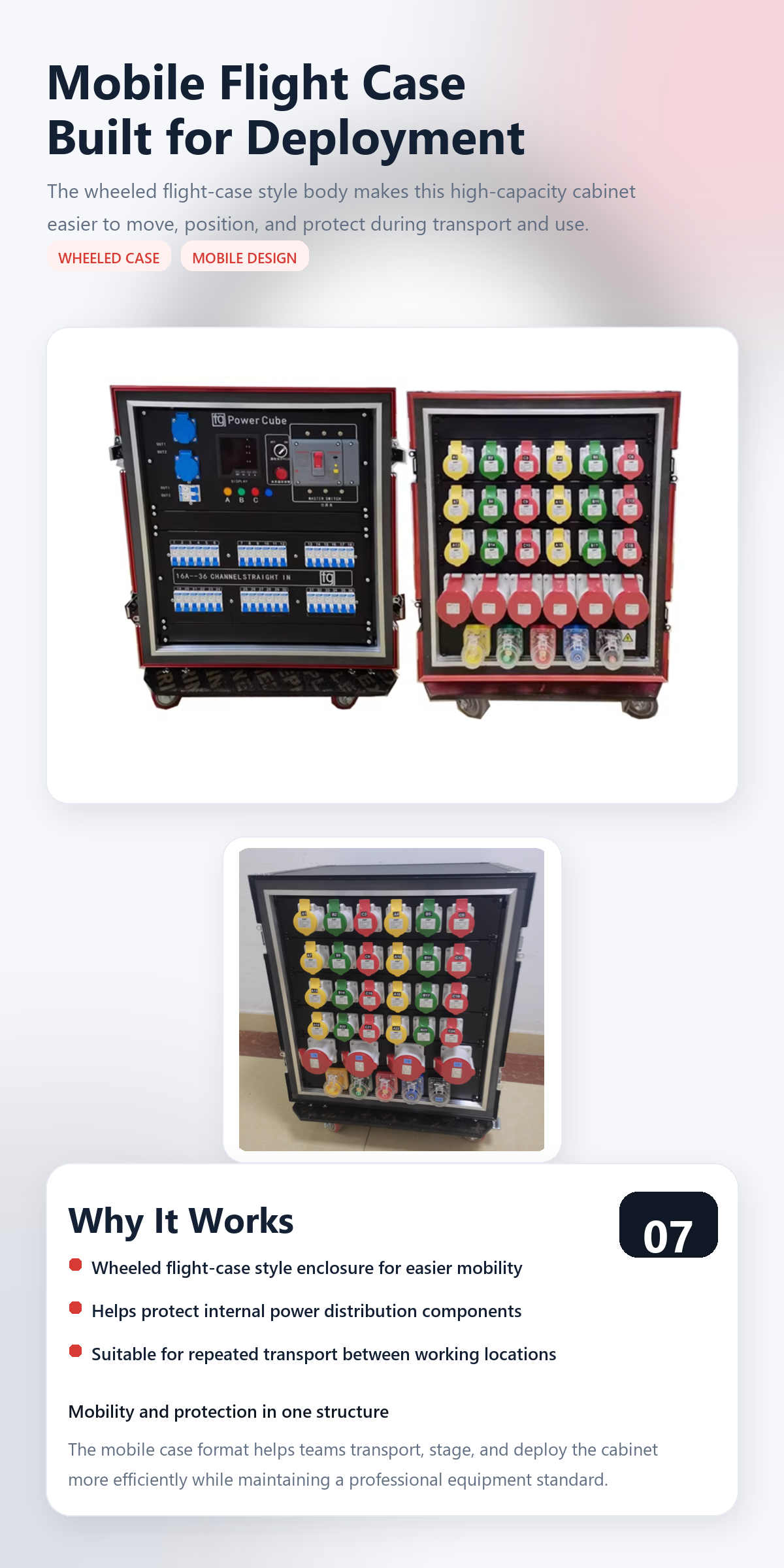 80KW Mobile Power Distribution 7