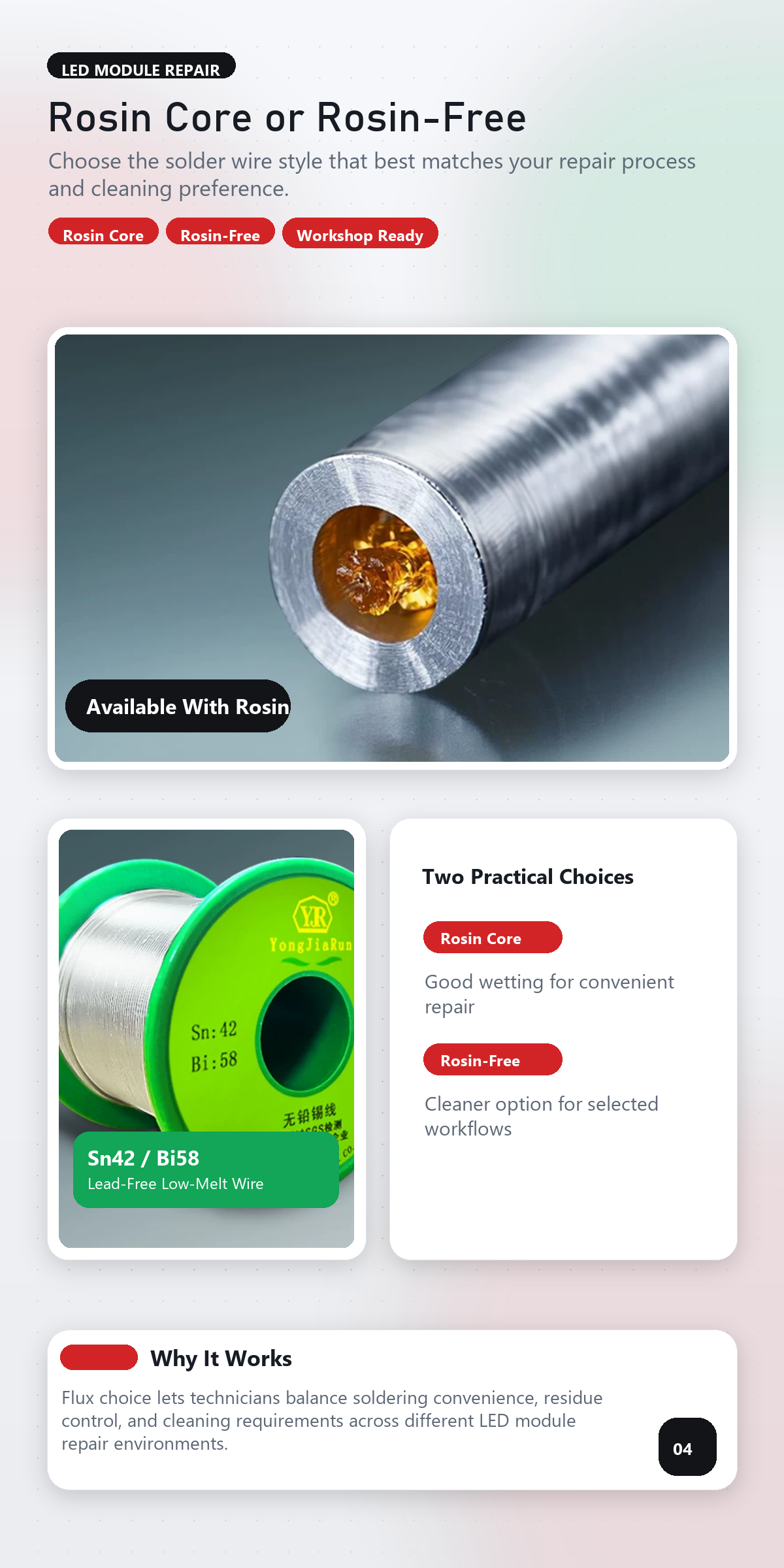 Low-temperature Tin wire 4